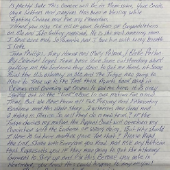 Joe Exotic Letter To The World